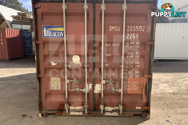 20' STANDARD HEIGHT SHIPPING CONTAINER