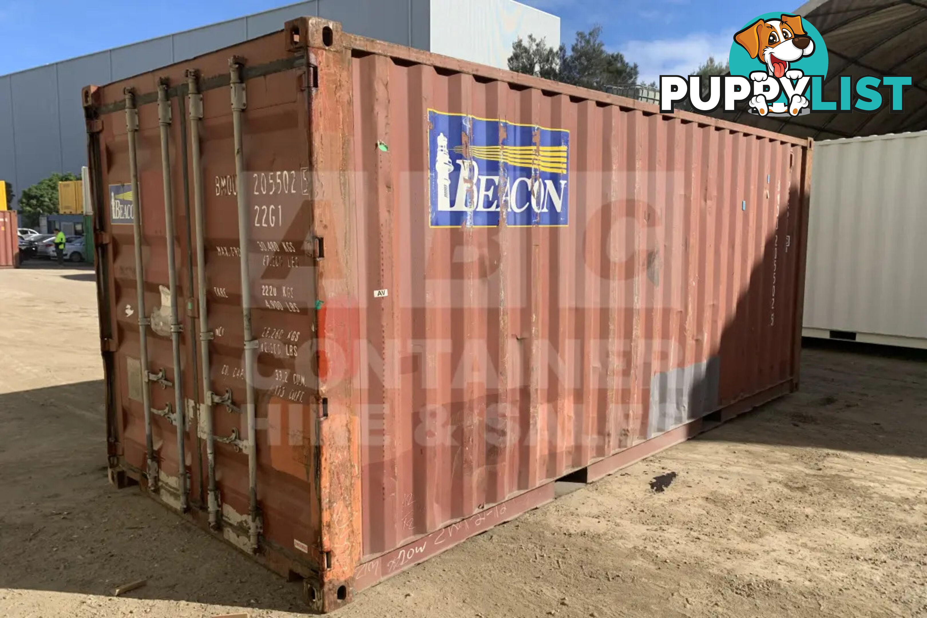 20' STANDARD HEIGHT SHIPPING CONTAINER