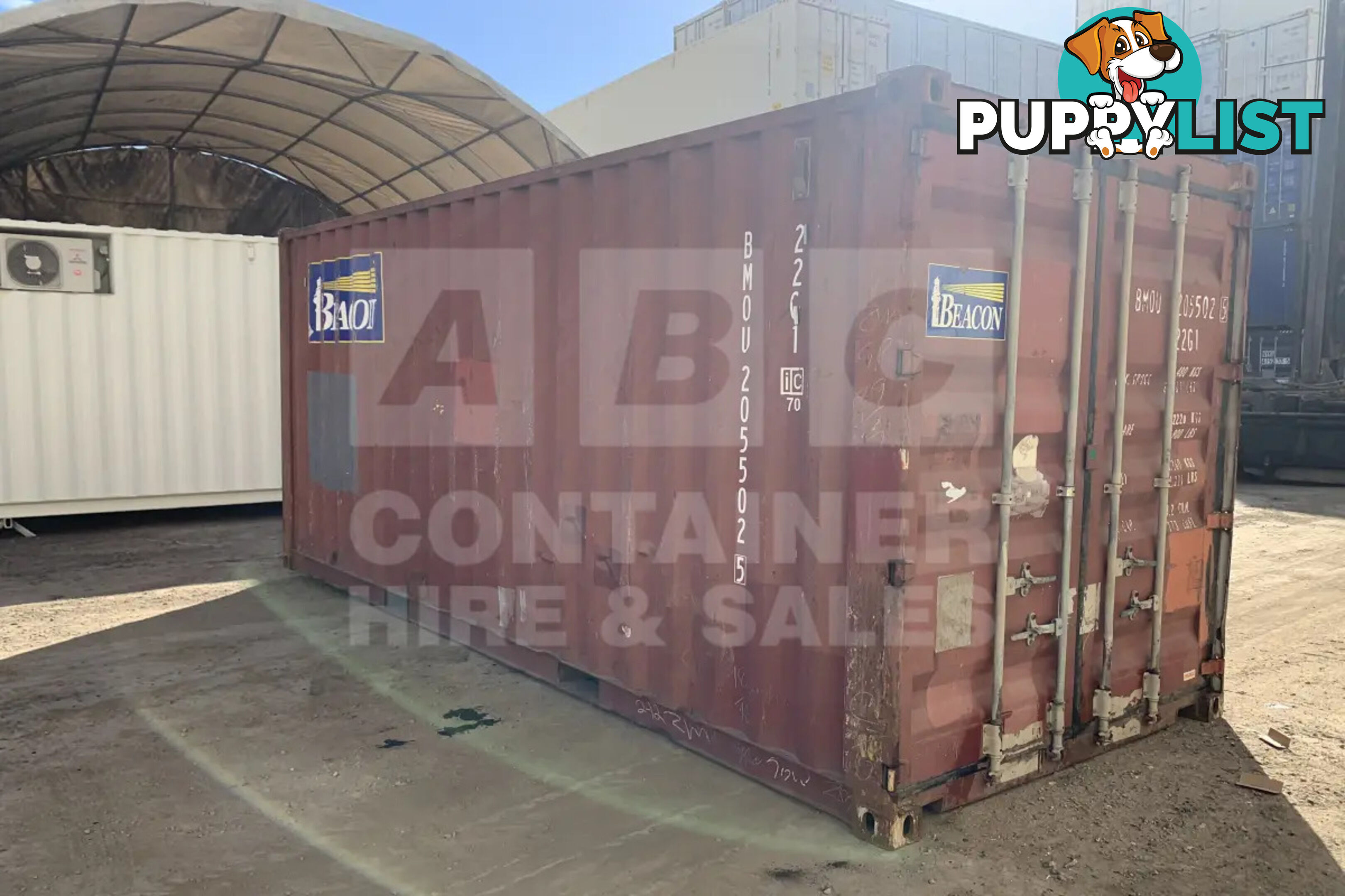 20' STANDARD HEIGHT SHIPPING CONTAINER