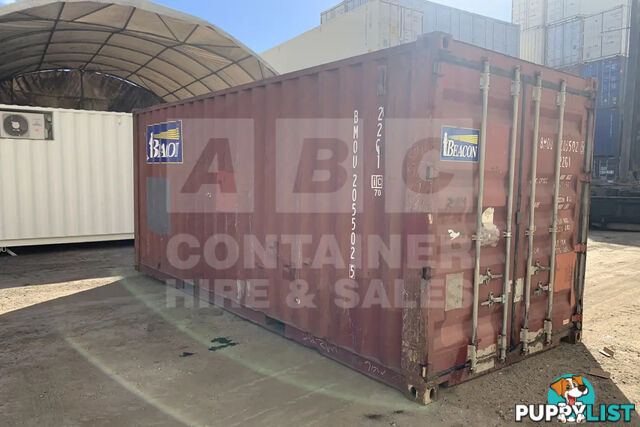 20' STANDARD HEIGHT SHIPPING CONTAINER