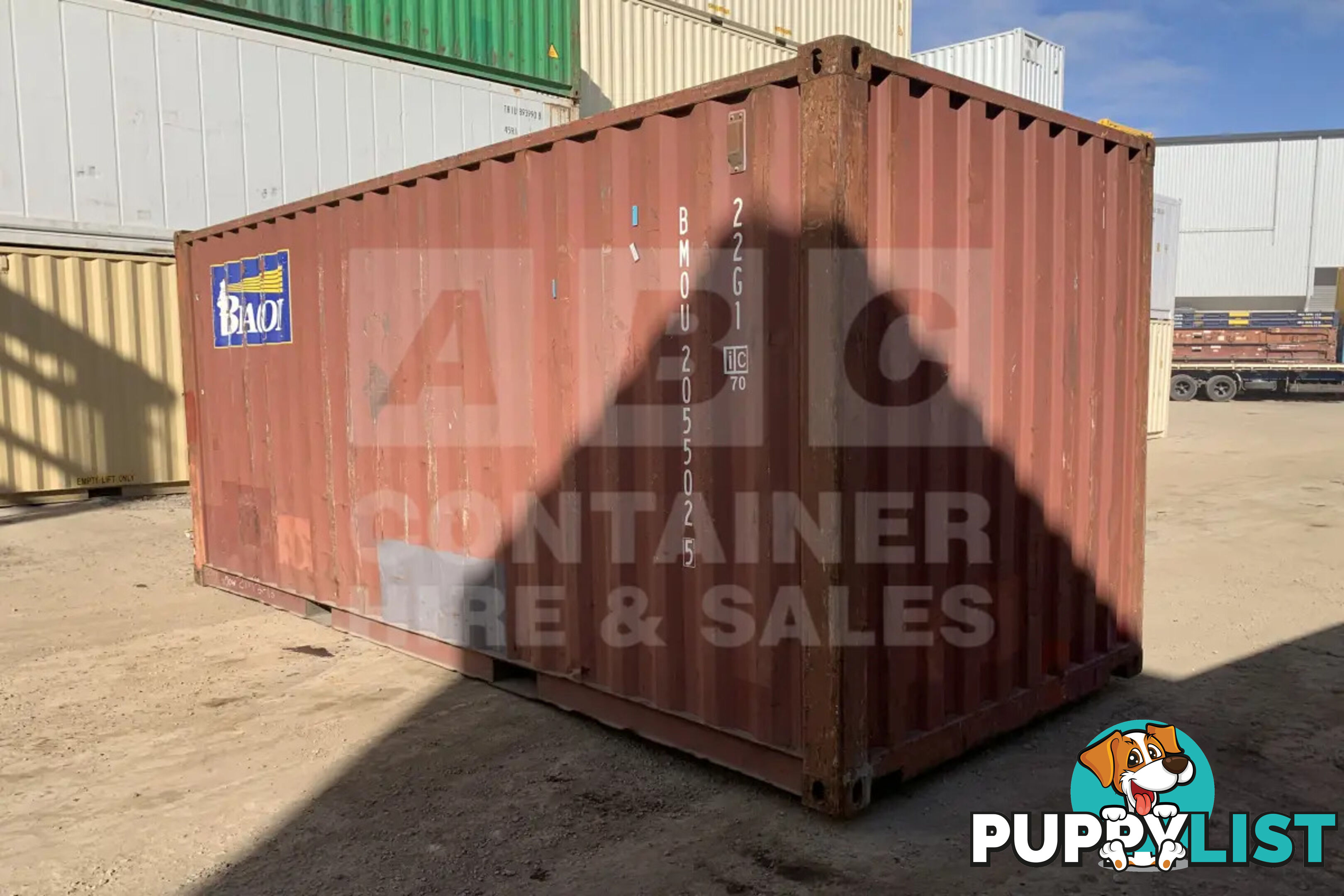 20' STANDARD HEIGHT SHIPPING CONTAINER