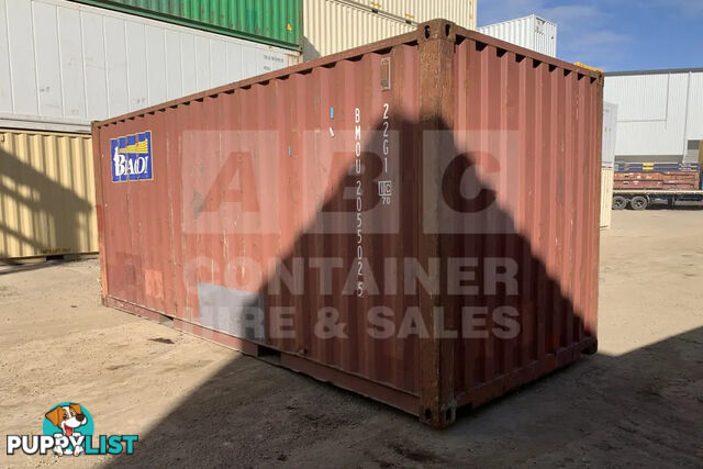 20' STANDARD HEIGHT SHIPPING CONTAINER