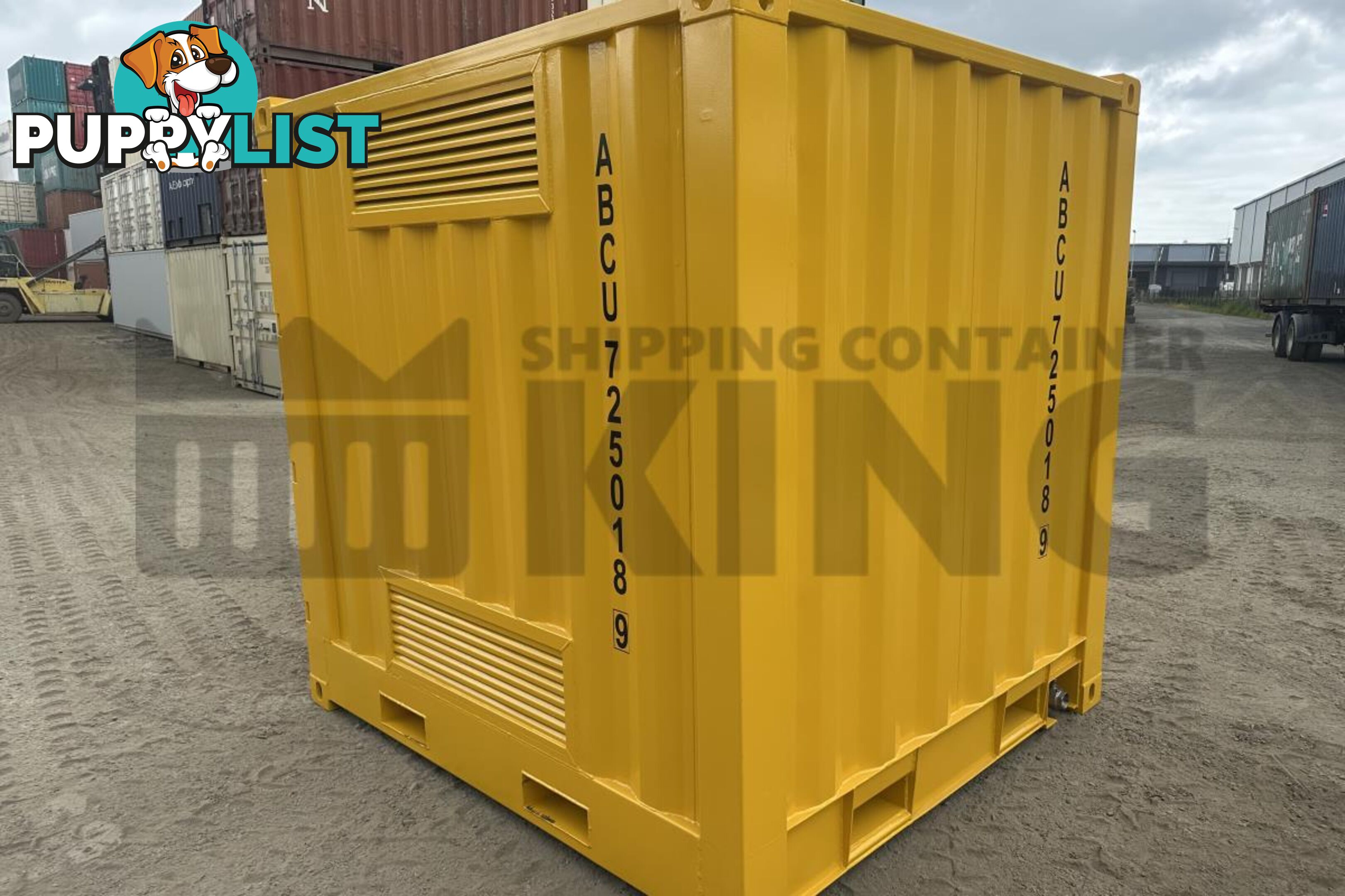 8' DANGEROUS GOODS SHIPPING CONTAINER (4 CORNER POST)