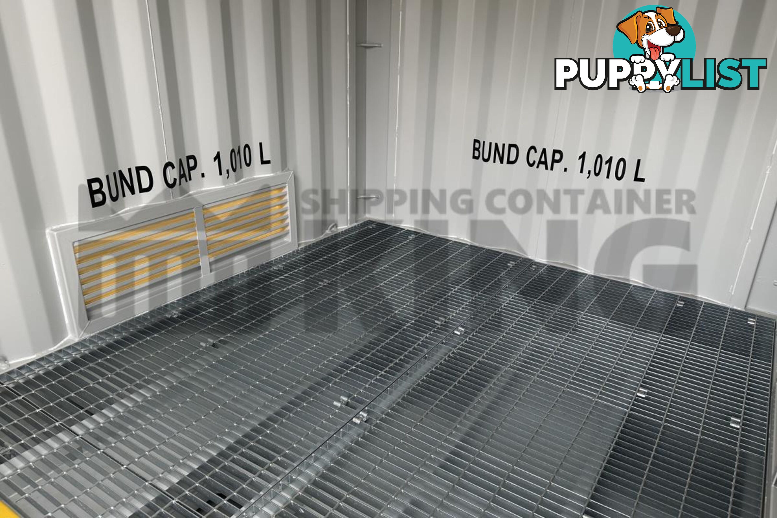 8' DANGEROUS GOODS SHIPPING CONTAINER (4 CORNER POST)