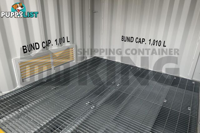 8' DANGEROUS GOODS SHIPPING CONTAINER (4 CORNER POST)
