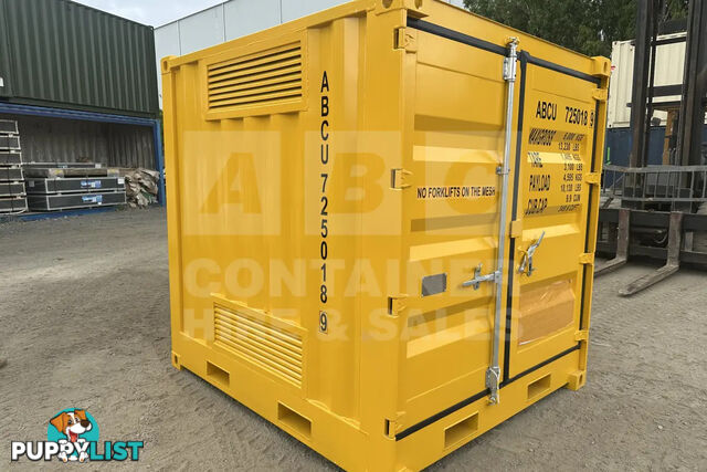 8' DANGEROUS GOODS SHIPPING CONTAINER (4 CORNER POST)
