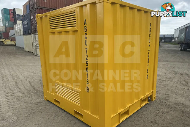 8' DANGEROUS GOODS SHIPPING CONTAINER (4 CORNER POST)