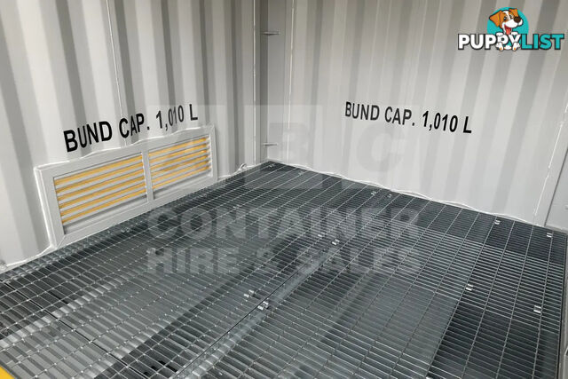 8' DANGEROUS GOODS SHIPPING CONTAINER (4 CORNER POST)