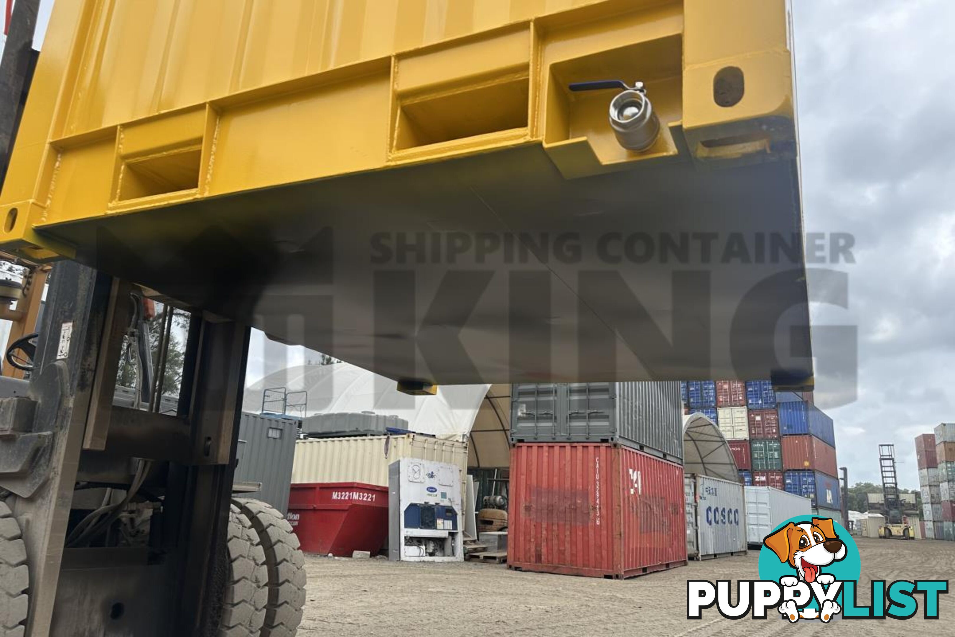 8' DANGEROUS GOODS SHIPPING CONTAINER (4 CORNER POST)