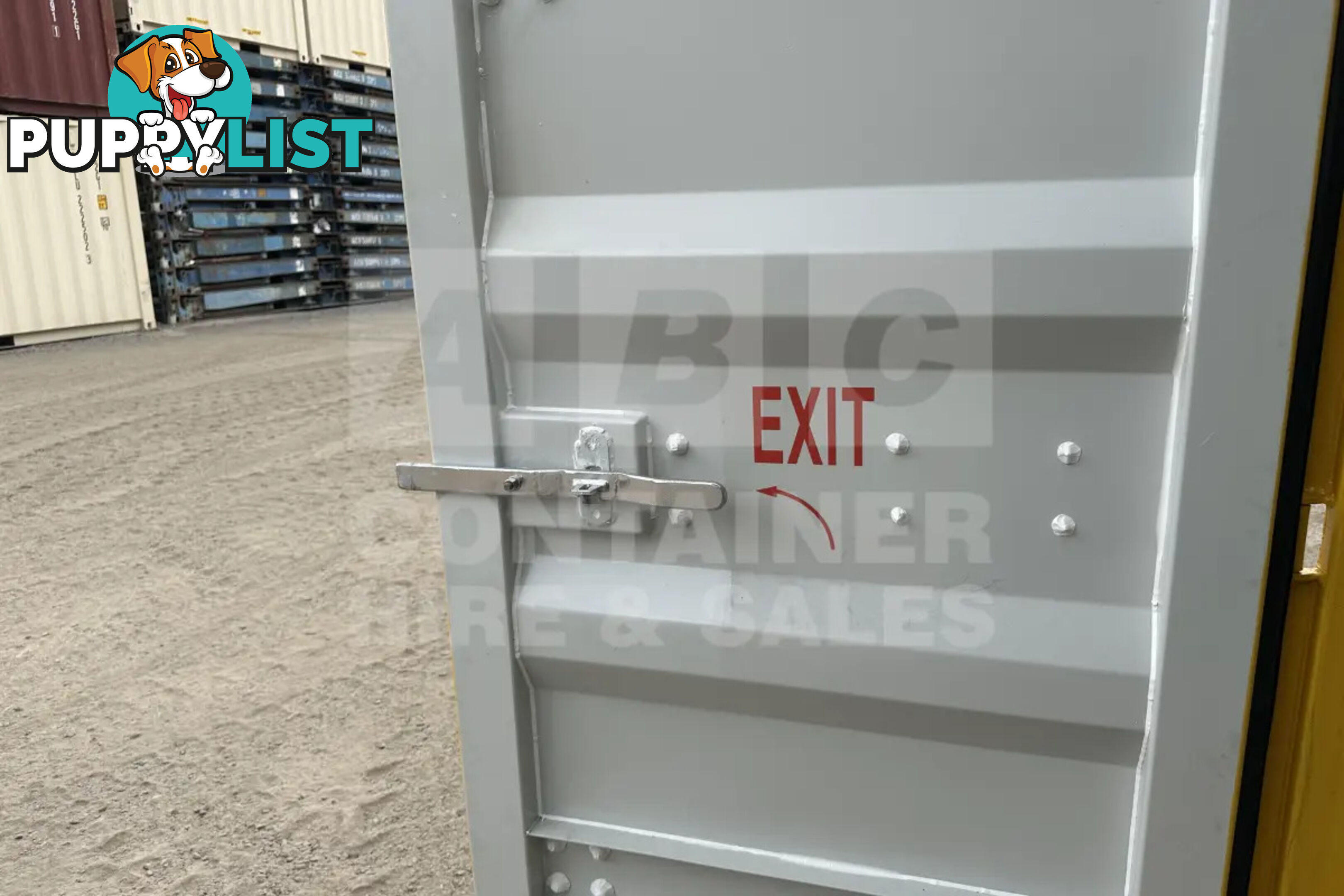 8' DANGEROUS GOODS SHIPPING CONTAINER (4 CORNER POST)