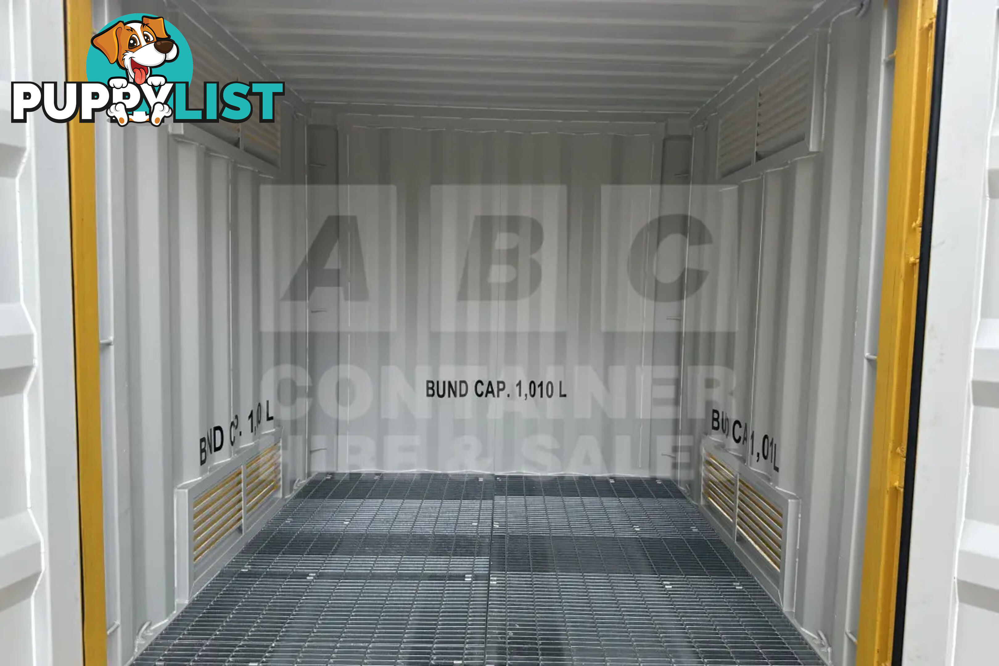 8' DANGEROUS GOODS SHIPPING CONTAINER (4 CORNER POST)