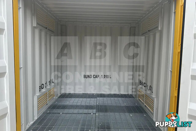 8' DANGEROUS GOODS SHIPPING CONTAINER (4 CORNER POST)