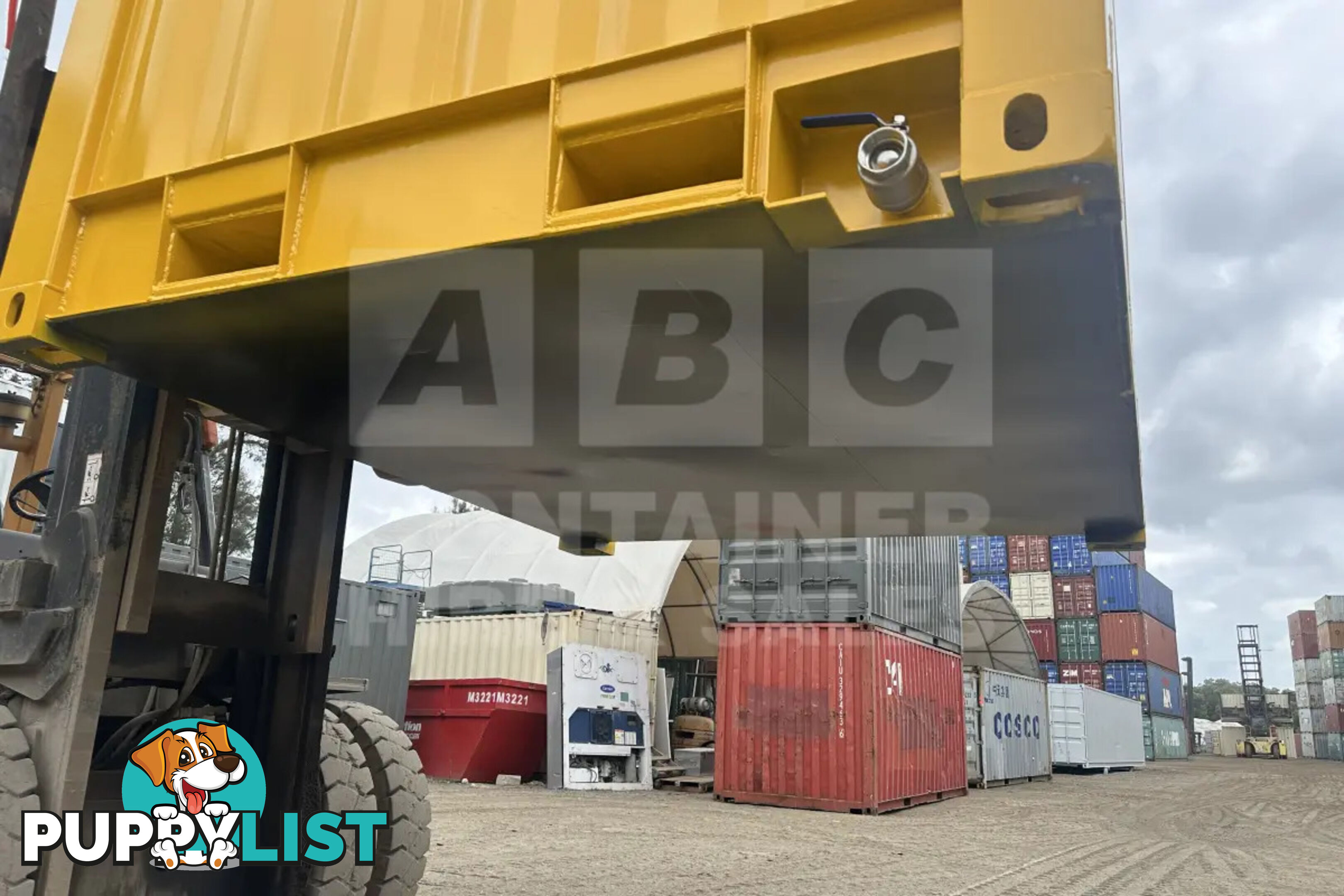 8' DANGEROUS GOODS SHIPPING CONTAINER (4 CORNER POST)
