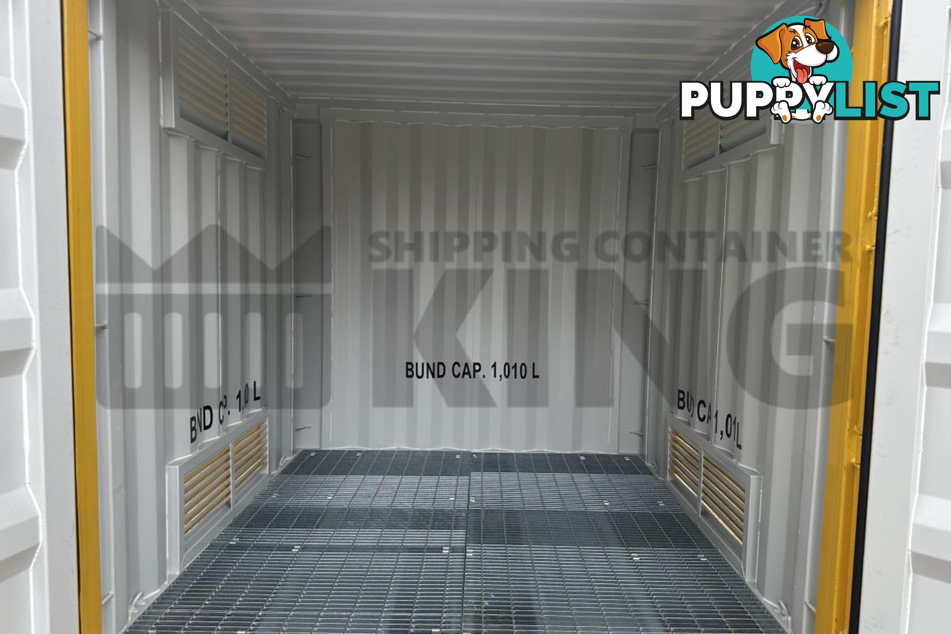 8' DANGEROUS GOODS SHIPPING CONTAINER (4 CORNER POST)