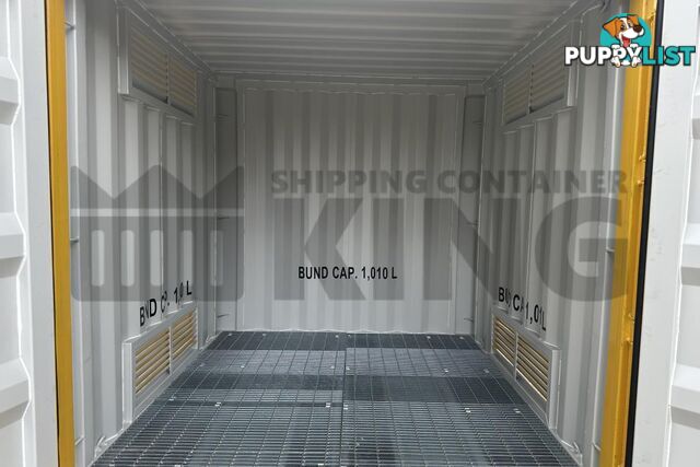 8' DANGEROUS GOODS SHIPPING CONTAINER (4 CORNER POST)