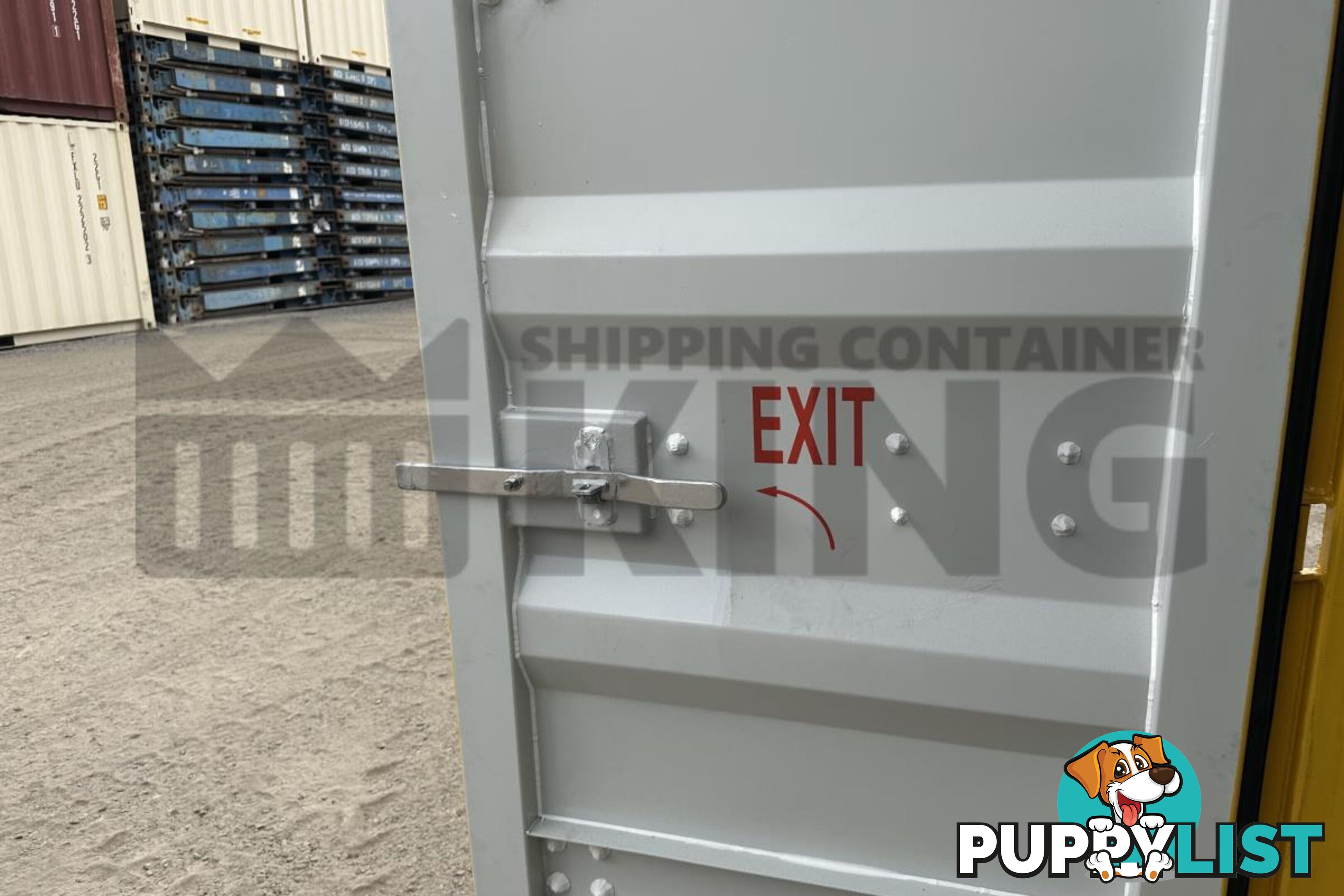 8' DANGEROUS GOODS SHIPPING CONTAINER (4 CORNER POST)