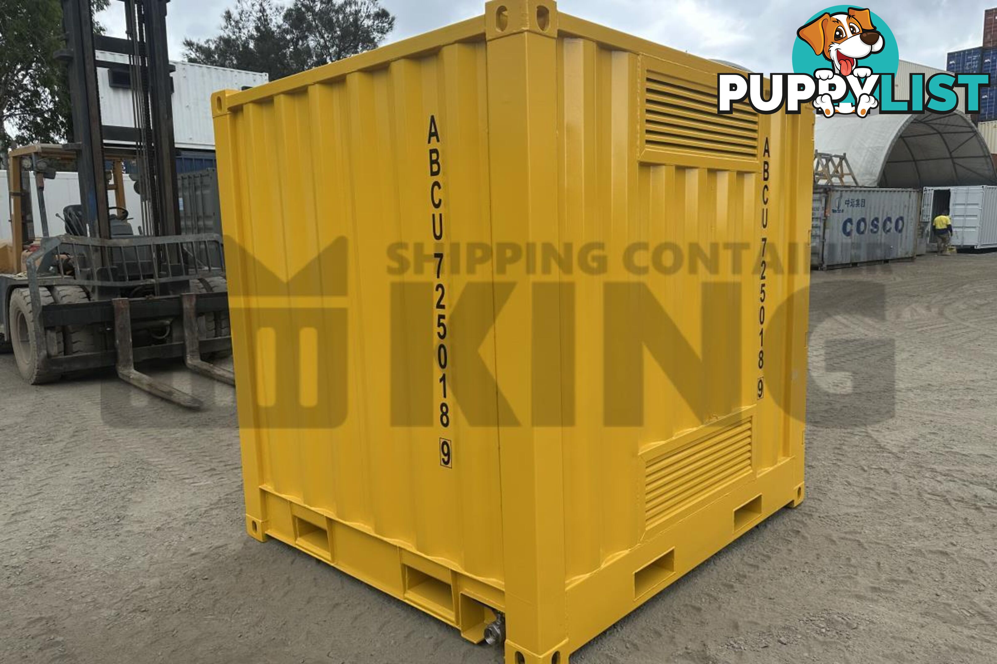 8' DANGEROUS GOODS SHIPPING CONTAINER (4 CORNER POST)