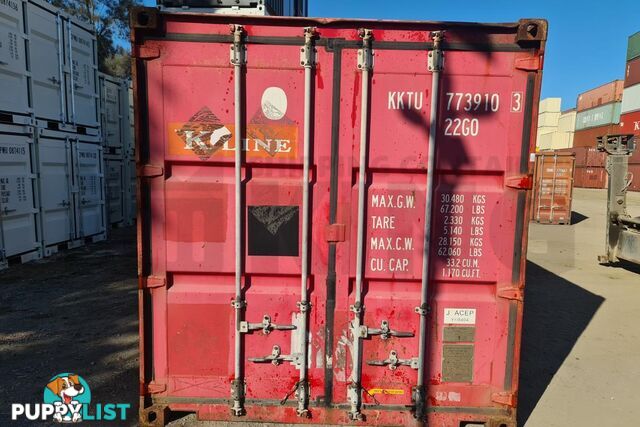 20' STANDARD HEIGHT SHIPPING CONTAINER - in Townsville