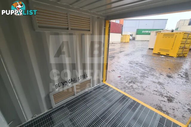8' DANGEROUS GOODS SHIPPING CONTAINER (4 CORNER POST)