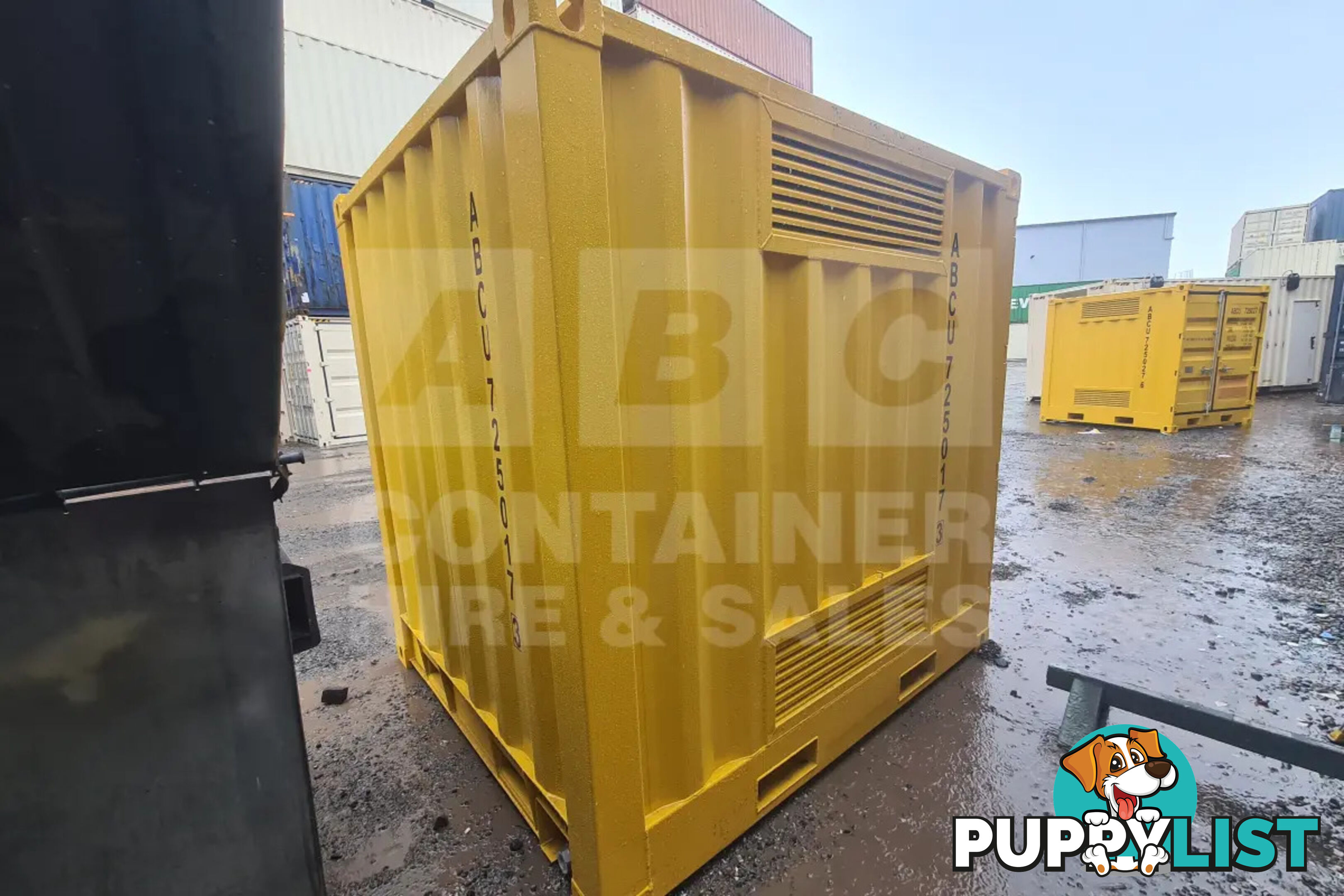 8' DANGEROUS GOODS SHIPPING CONTAINER (4 CORNER POST)