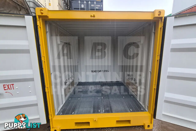 8' DANGEROUS GOODS SHIPPING CONTAINER (4 CORNER POST)