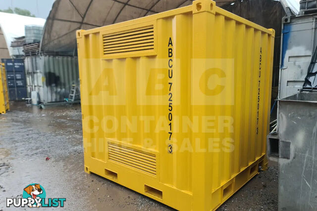 8' DANGEROUS GOODS SHIPPING CONTAINER (4 CORNER POST)
