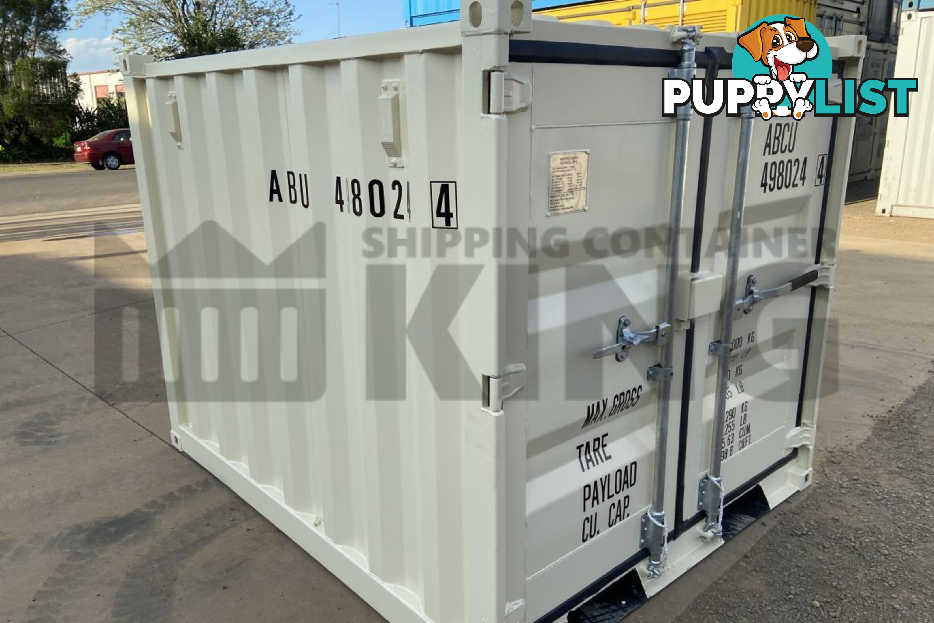 7' MINI CUBE SHIPPING CONTAINER - in Toowoomba