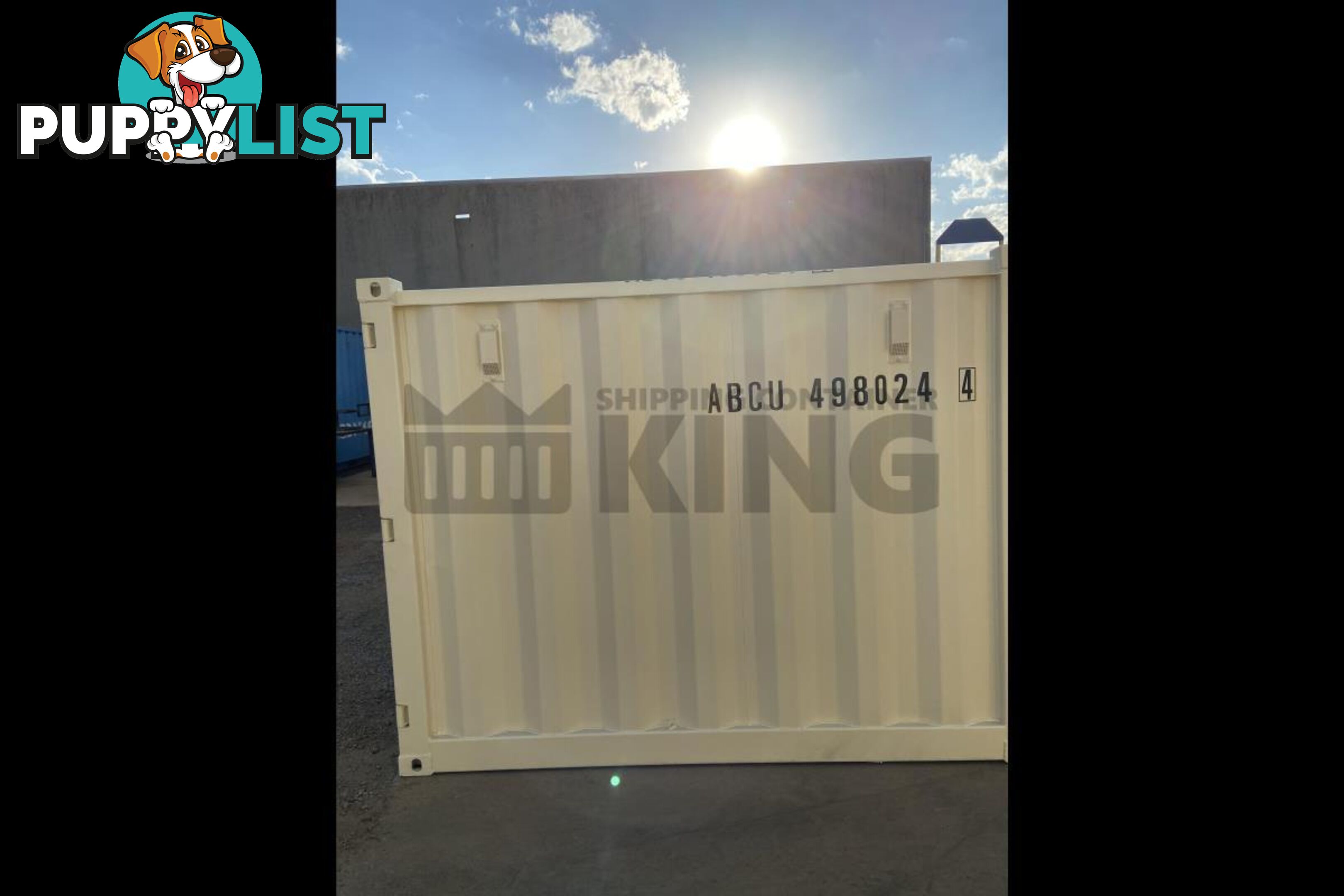 7' MINI CUBE SHIPPING CONTAINER - in Toowoomba