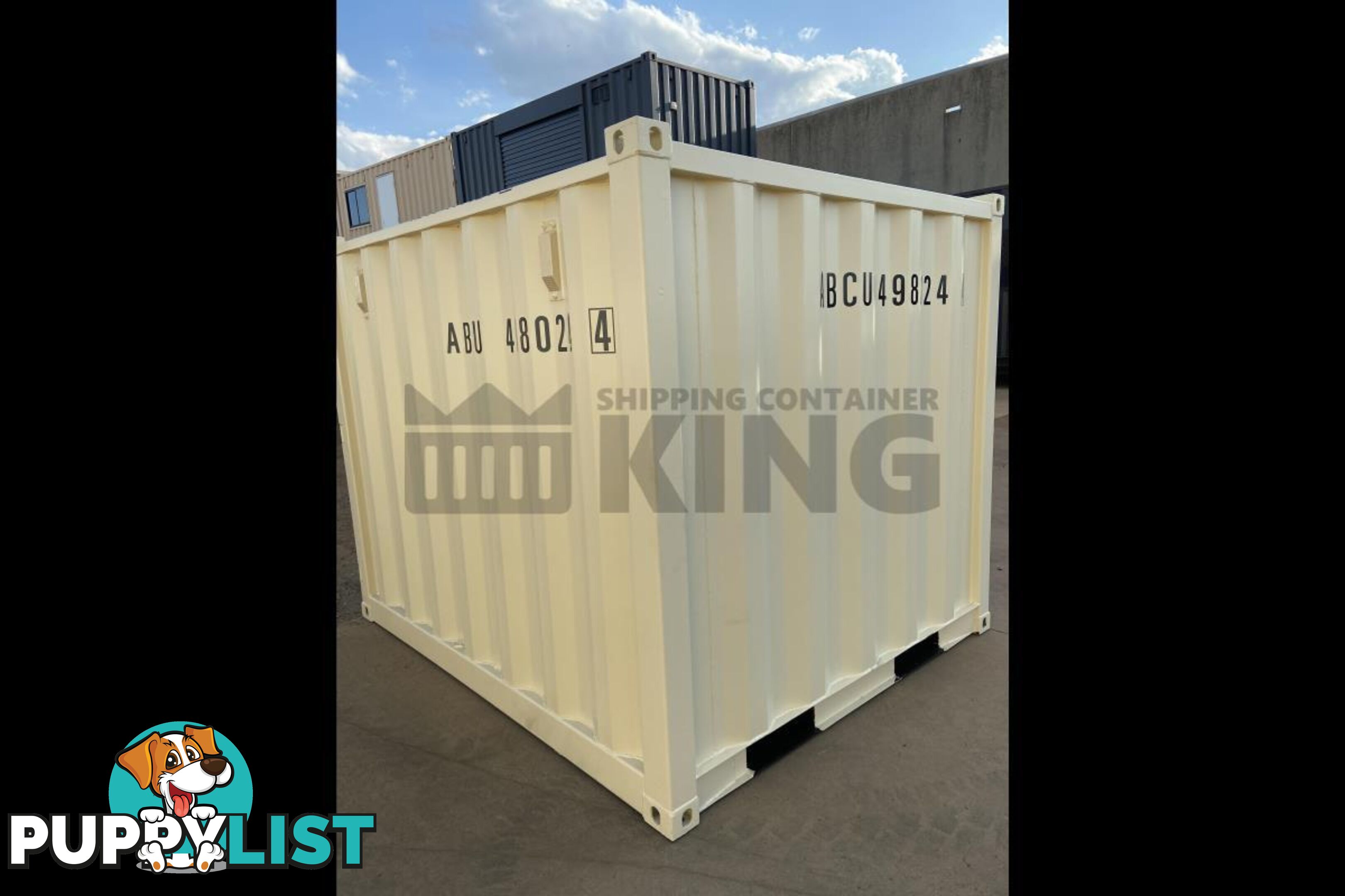 7' MINI CUBE SHIPPING CONTAINER - in Toowoomba