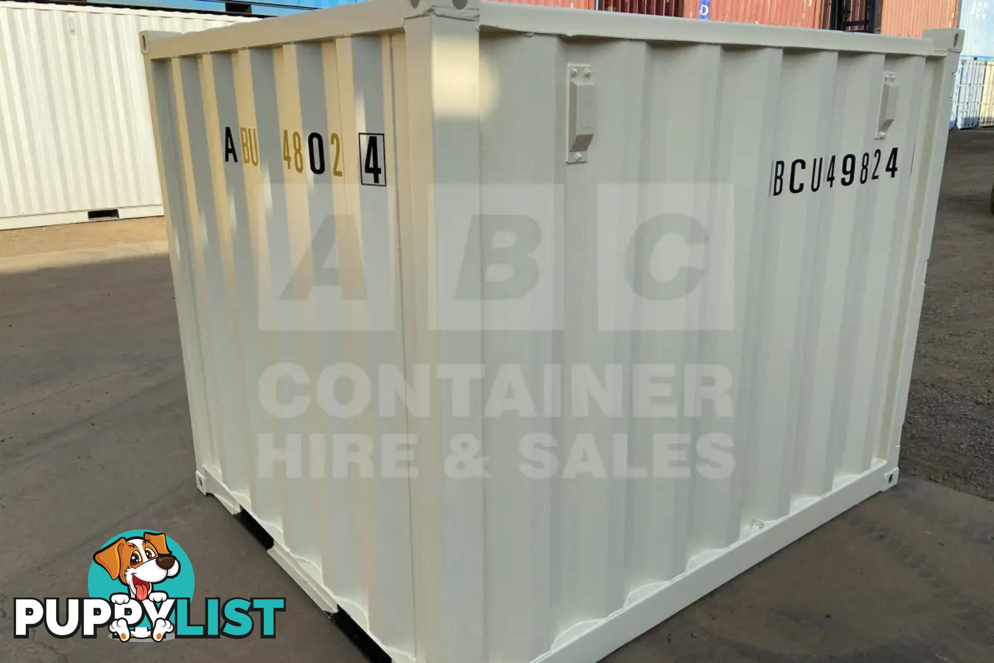7' MINI CUBE SHIPPING CONTAINER