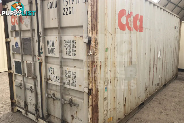 20' STANDARD HEIGHT SHIPPING CONTAINER