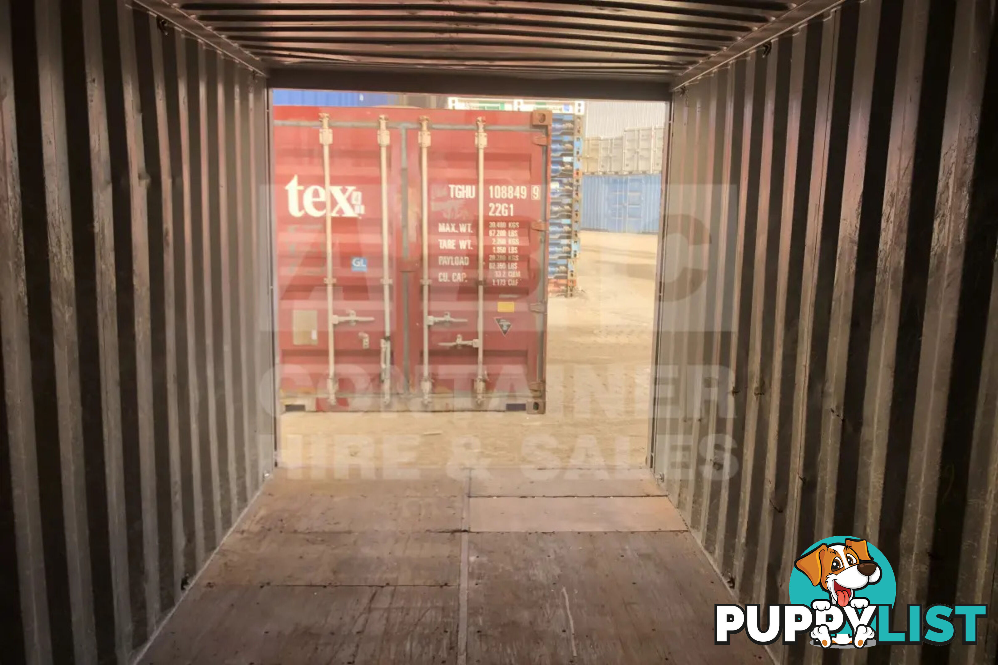20' STANDARD HEIGHT SHIPPING CONTAINER