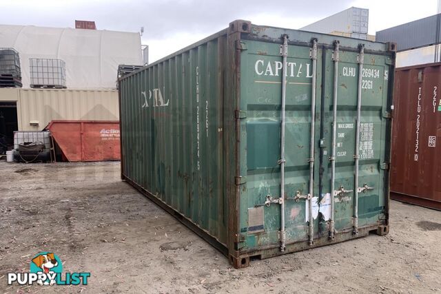 20' STANDARD HEIGHT SHIPPING CONTAINER - in Toowoomba