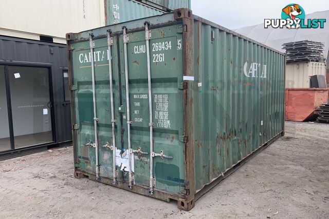 20' STANDARD HEIGHT SHIPPING CONTAINER - in Toowoomba