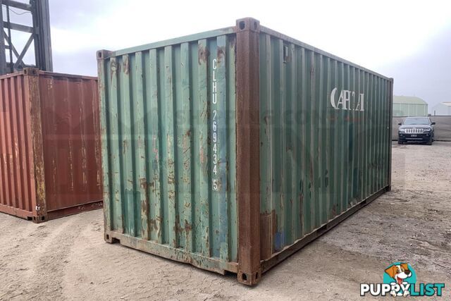 20' STANDARD HEIGHT SHIPPING CONTAINER - in Toowoomba