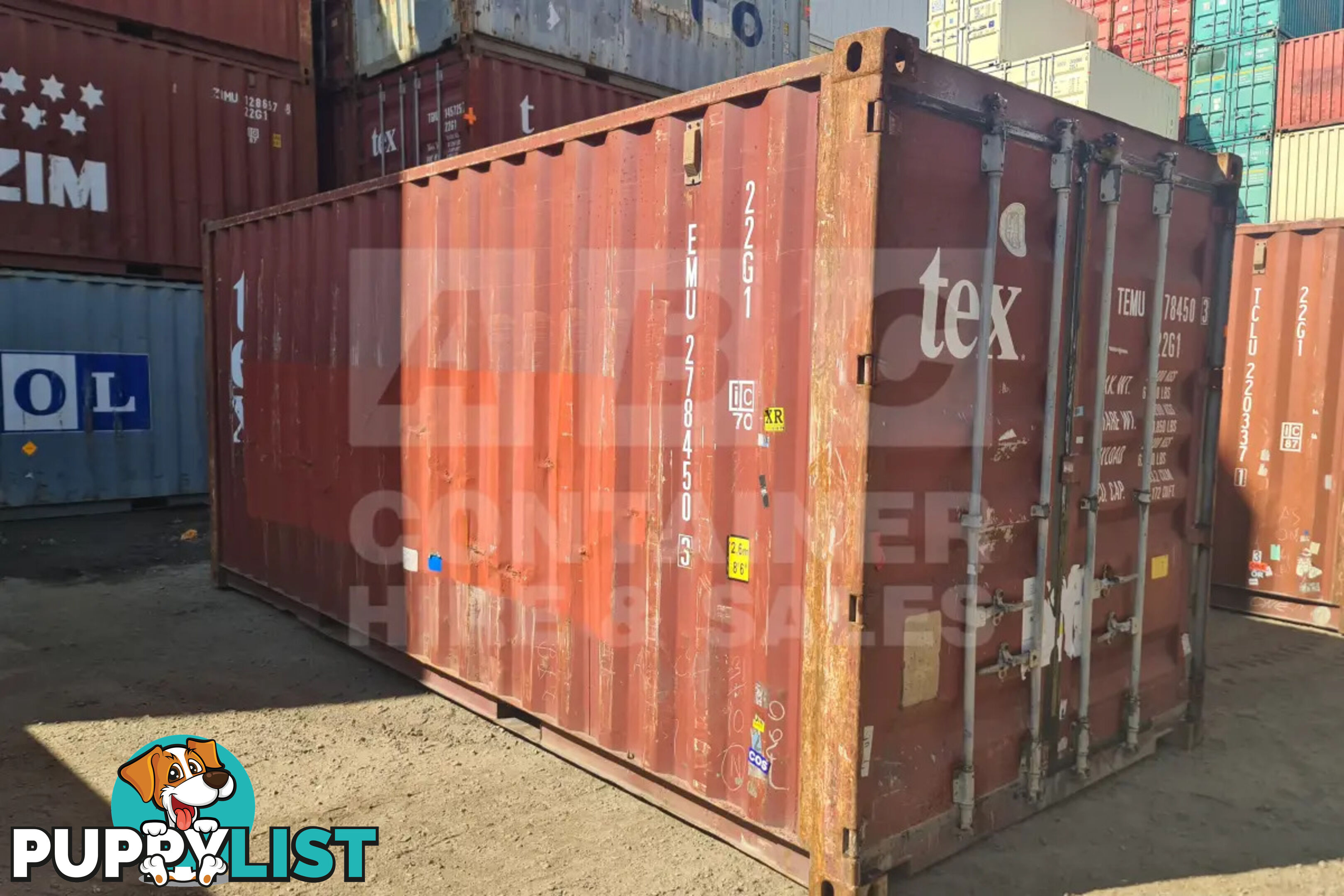 20' STANDARD HEIGHT SHIPPING CONTAINER