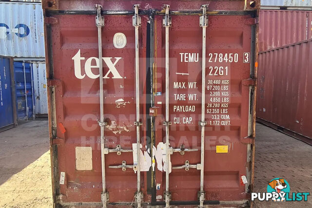 20' STANDARD HEIGHT SHIPPING CONTAINER
