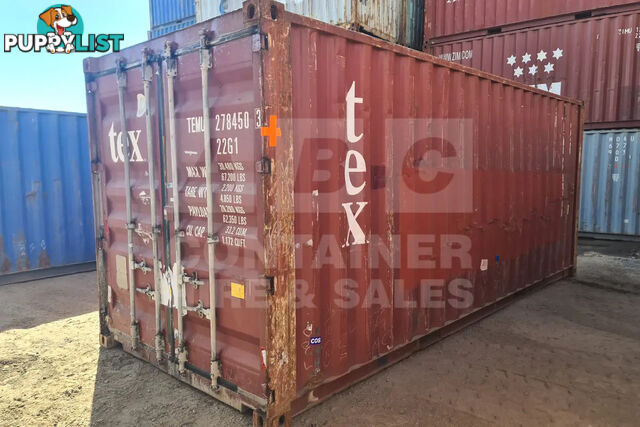 20' STANDARD HEIGHT SHIPPING CONTAINER
