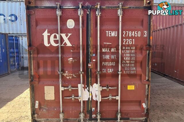 20' STANDARD HEIGHT SHIPPING CONTAINER