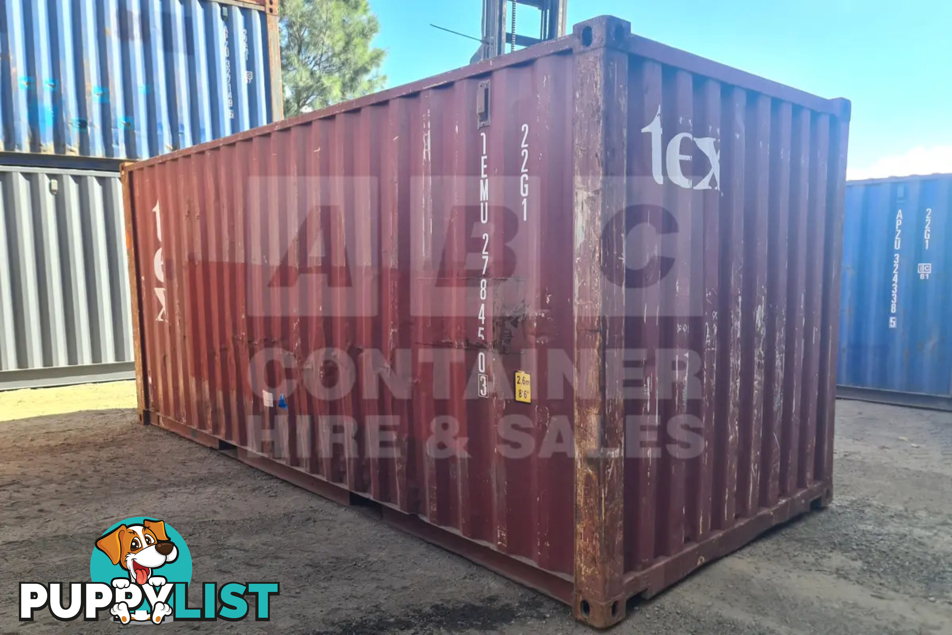 20' STANDARD HEIGHT SHIPPING CONTAINER