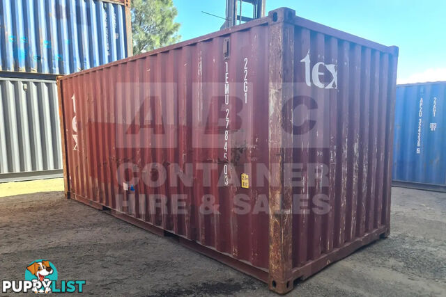 20' STANDARD HEIGHT SHIPPING CONTAINER
