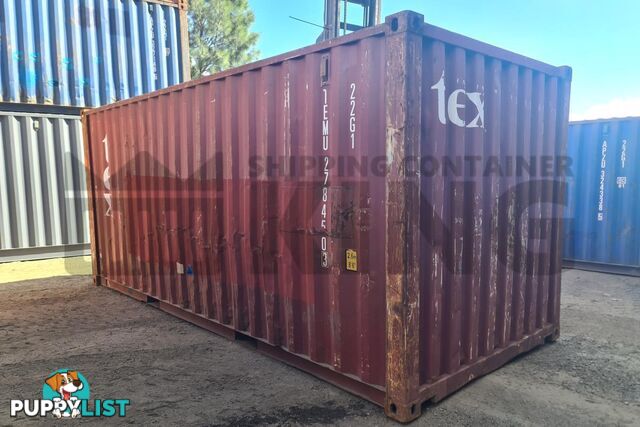 20' STANDARD HEIGHT SHIPPING CONTAINER