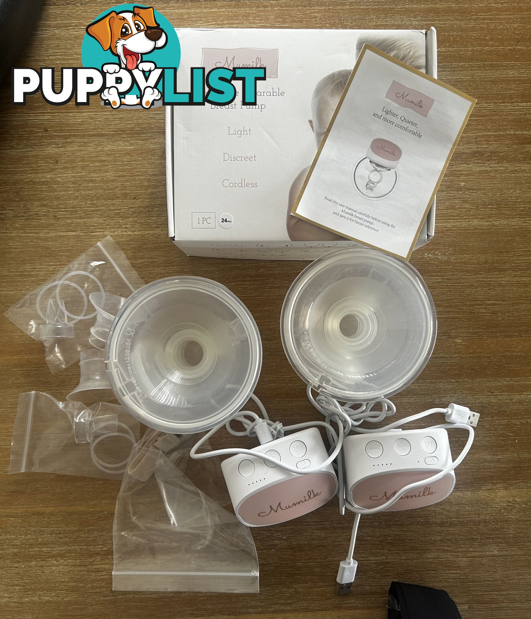 Breast pump WIRELESS mumilk x2