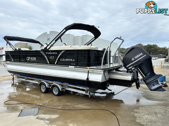 2021 Veranda VP25RC Pontoon Boat (Tritoon)