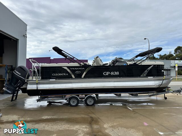 2021 Veranda VP25RC Pontoon Boat (Tritoon)