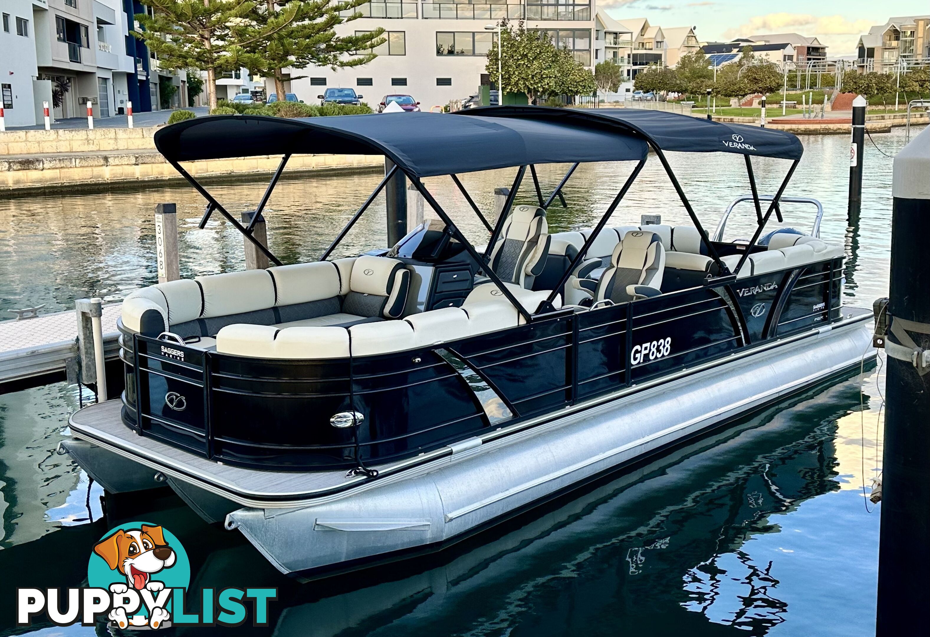 2021 Veranda VP25RC Pontoon Boat (Tritoon)