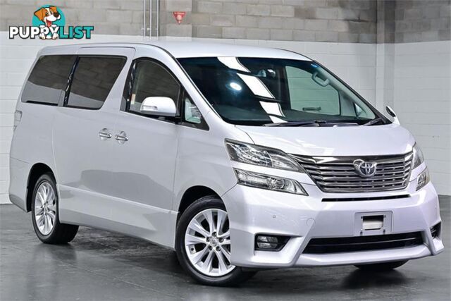 2010 TOYOTA VELLFIRE AWD GGH25W WAGON