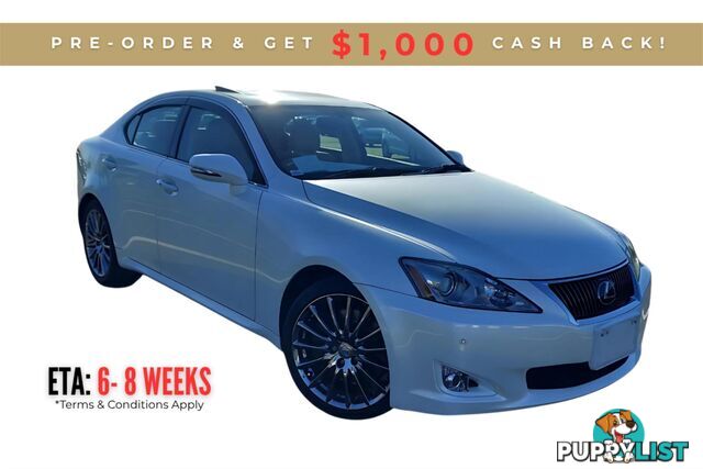 2009 LEXUS IS VERSIONL GSE21 SEDEN