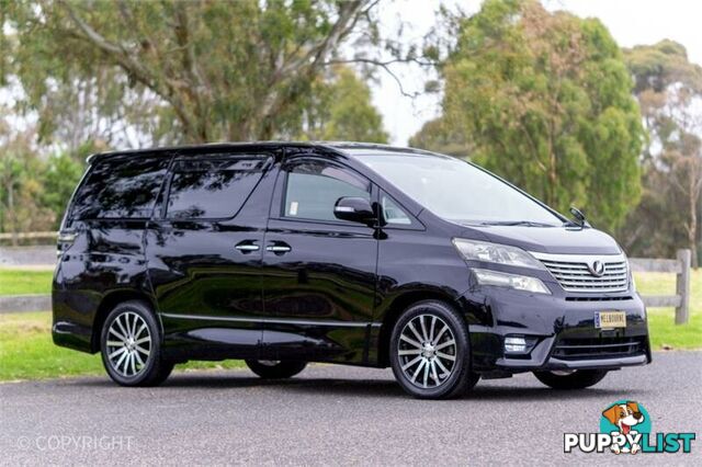 2009 TOYOTA VELLFIRE ANH20W  WAGON