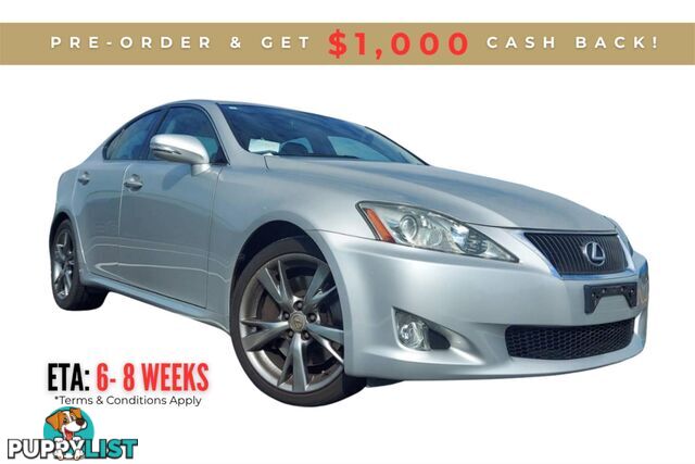 2009 LEXUS IS VERSIONS GSE21 SEDAN